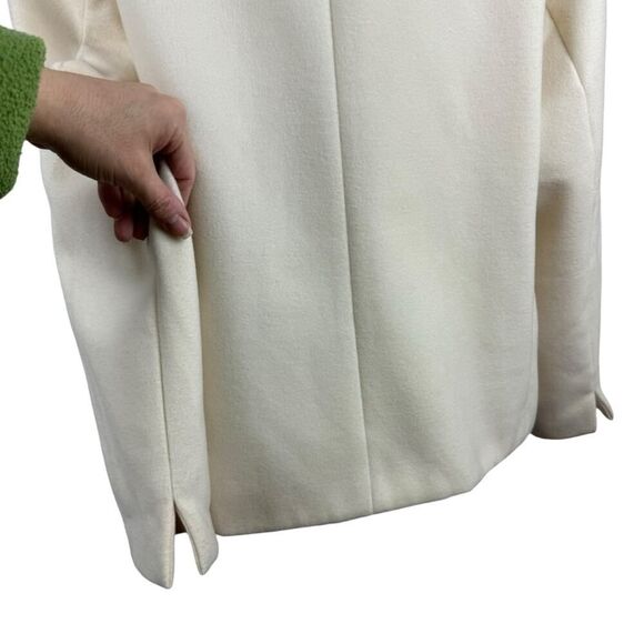 Chicos Mandarin Collar Blazer Jacket Size XL 16 Off White Lined Career Job - Picture 8 of 13